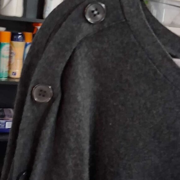 Cable & Gauge Grey Dolman Mid-Length Sleeve Sweater, SIZE SMALL - Picture 2 of 11